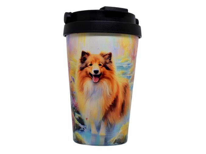 Kónický termohrnek " Sheltie "
