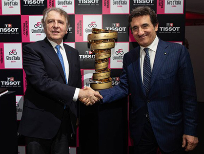 Nové partnerství mezi Tissotem a Giro d'Italia