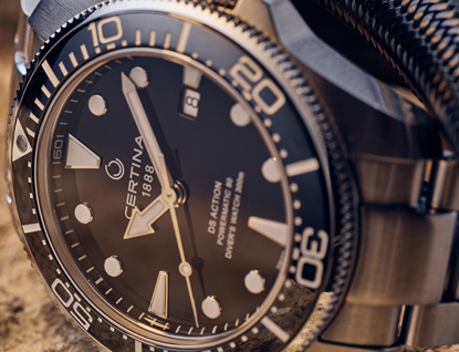 Certina DS ACTION DIVER: Nový začátek pro vítěze