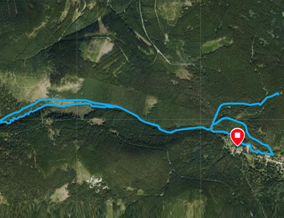 Plánování trasy Garmin