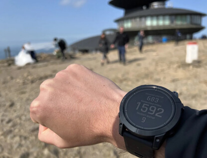 Garmin Epix Pro (Gen 2) a první dojmy z výstupu na Sněžku