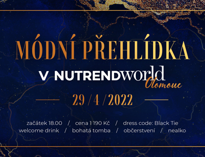 Módní přehlídka v Nutrend World