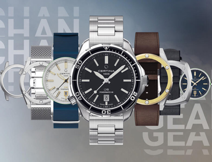 Certina DS+ poskládejte si své vlastní hodinky