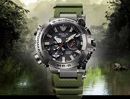 Casio G-Shock Frogman MRG-BF1000RG-3A: Luxusní potápěč v titanovém brnění