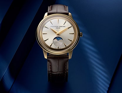 Frederique Constant Classics Moneta Moonphase: preciznost a estetika