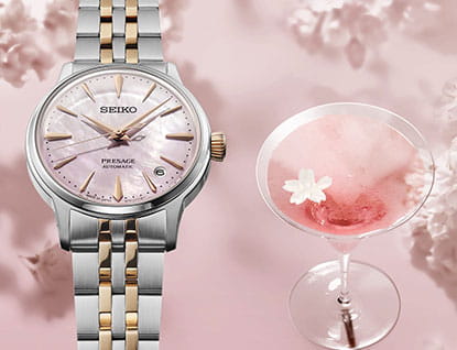 Seiko Presage Cocktail Time Sakura: jaro promítnuté do hodinek