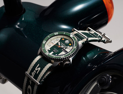 Seiko 5 Sports ve spolupráci s Hondou Super Cub