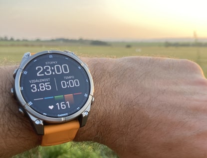 Testování hodinek Garmin Fenix 8
