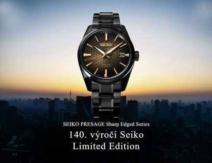 Seiko Presage Sharp Edged Series 140. výročí Seiko
