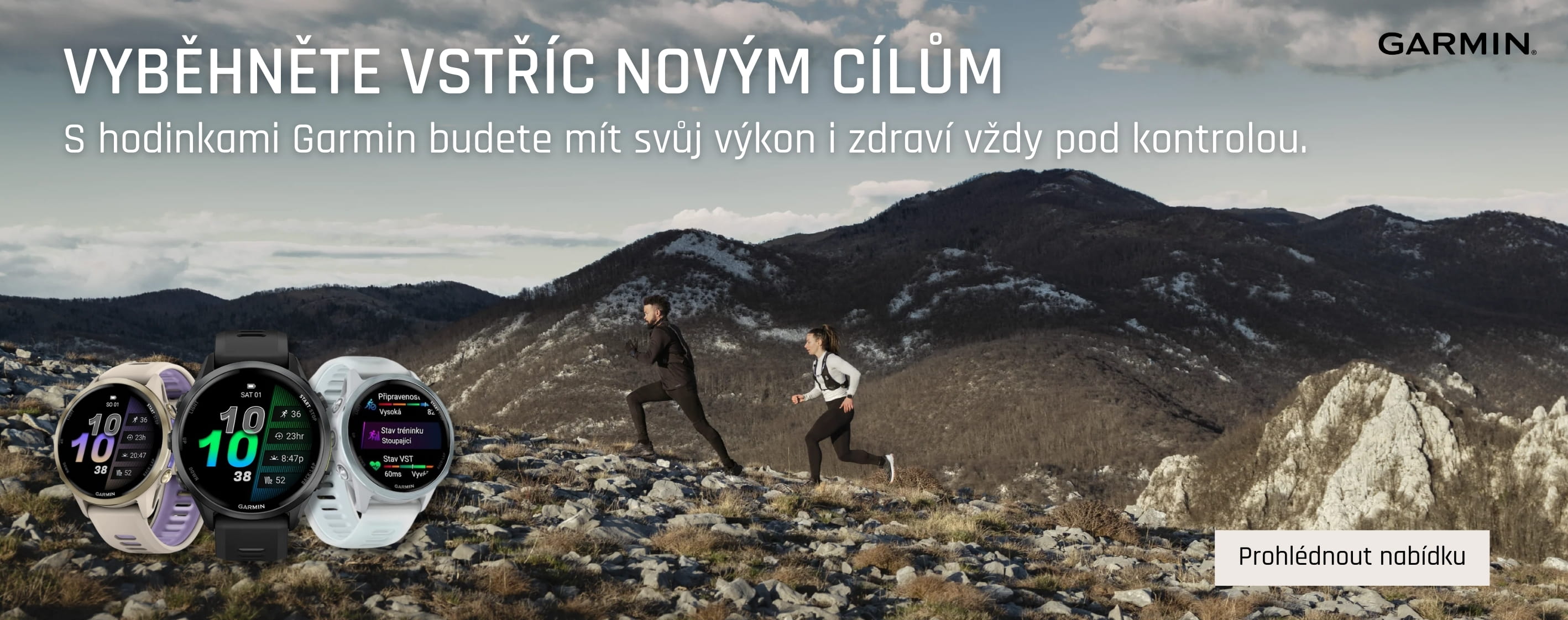 Běžecké hodinky Garmin