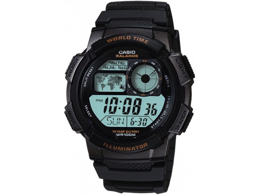 Casio Collection AE-1000W-1AVEF + možnost výměny do 90 dní ⭐| Vyberte si  Pánské hodinky na HELVETIA
