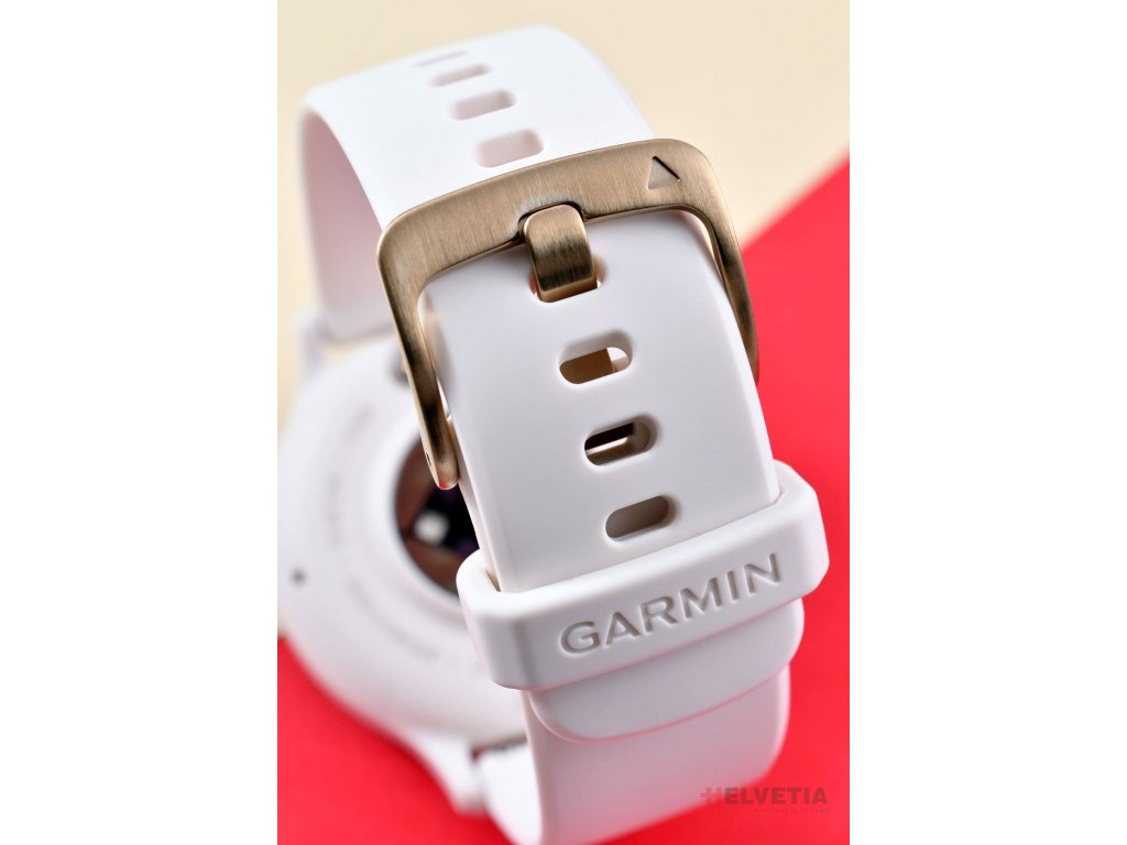 Garmin Venu 3S Cream Gold / French Gray, Silicone Band 010-02785