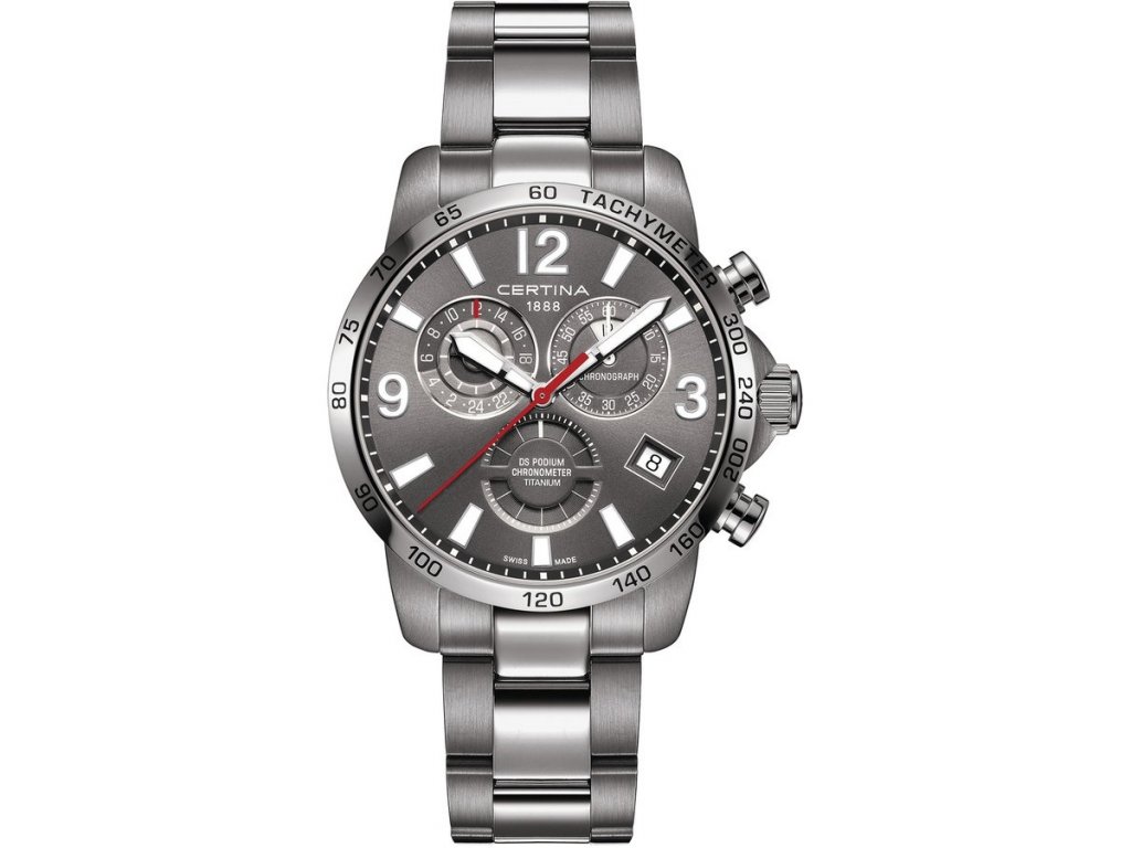 Certina DS Podium Chronograph GMT Titanium C034.654.44.087.00