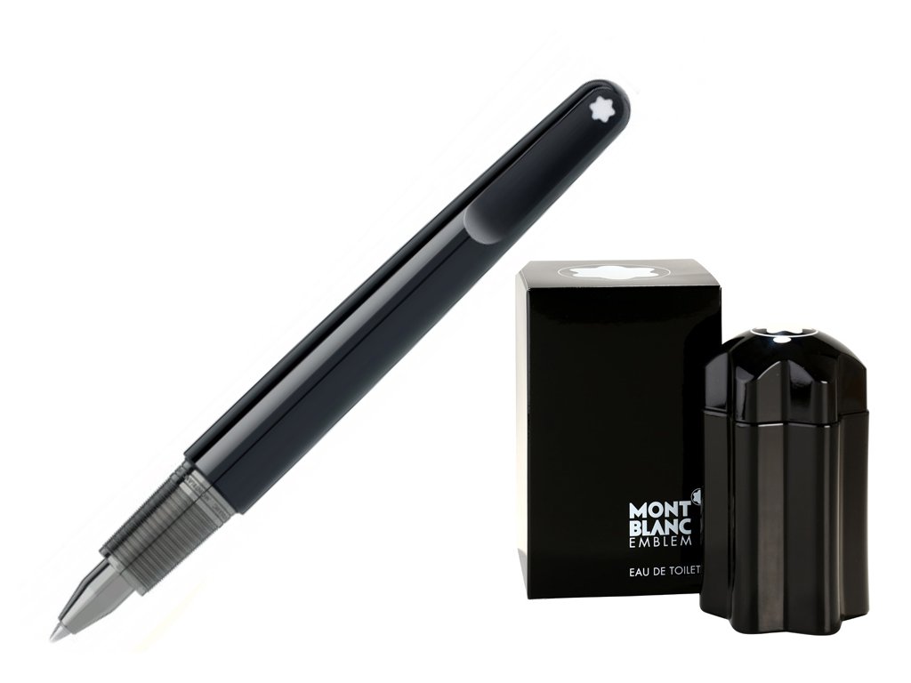 Rollerball Montblanc Project Black Resin 113619
