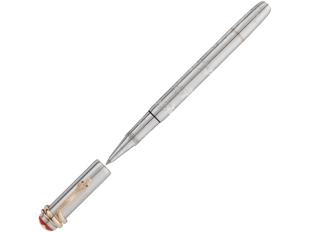 Rollerball Montblanc Heritage Rouge et Noir Solitaire Serpent 116555 Limited Edition