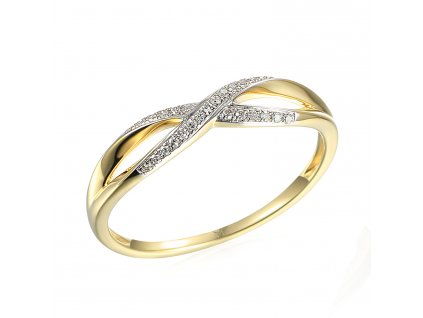 Zlatý dámský prsten Lily 3818017