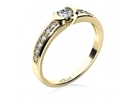 Zlatý dámský prsten Marilyn 6814229