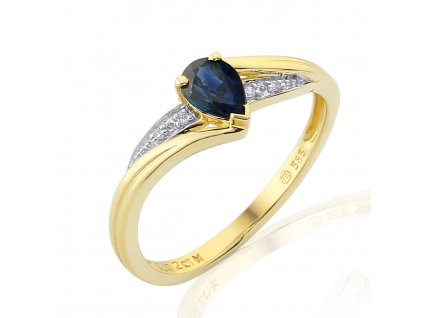Zlatý dámský prsten Roya 3811949