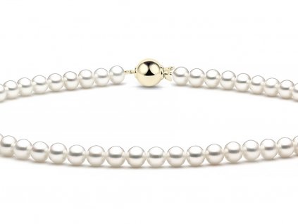 Luxur Perlový dámský náhrdelník 7540034-0-45-91