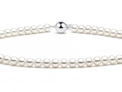 Luxur Perlový dámský náhrdelník 7590045-0-45-91