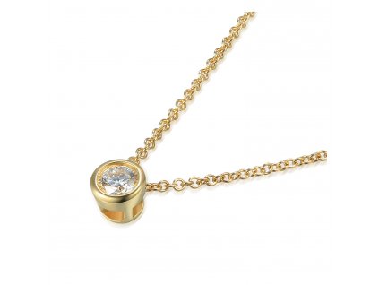 Luxur Zlatý dámský náhrdelník Kirsty 3840110-0-45-99