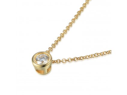 Luxur Zlatý dámský náhrdelník Kirsty 3840114-0-45-99