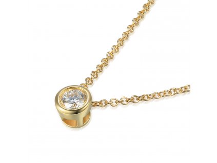 Luxur Zlatý dámský náhrdelník Kirsty 3840118-0-45-99