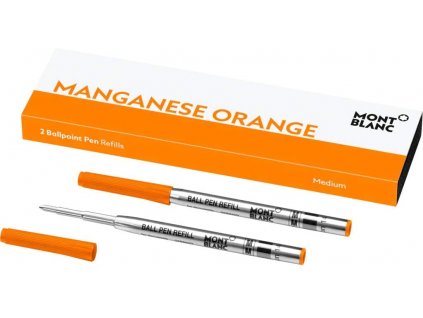 Náplň Montblanc pro ballpoint 128221/124523 M Manganese Orange