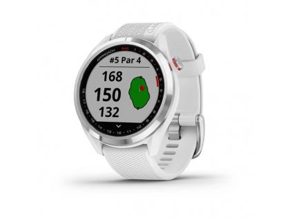 Garmin Approach S42 Silver/White Silicone band 010-02572-01