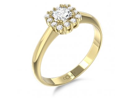 Zlatý dámský prsten Clara 6610294