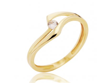 Zlatý dámský prsten Eloise 4515047