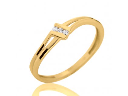Zlatý dámský prsten Lotte 4515046