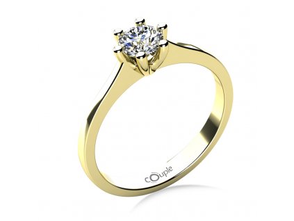 Zlatý dámský prsten Layla 6814090-0-62-1