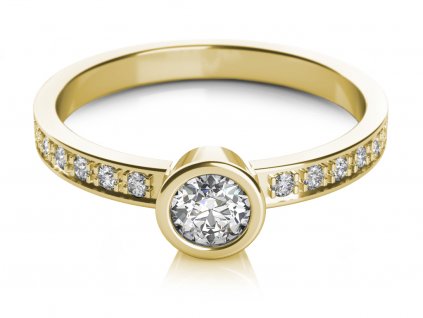 Zlatý dámský prsten Gabi 6810350