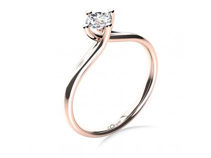 Zlatý dámský prsten Celia 6864110