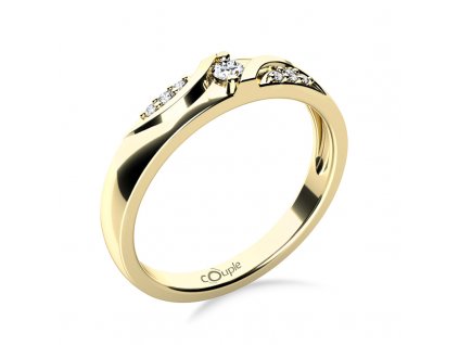 Zlatý dámský prsten Peyton 6814249