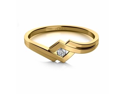 Zlatý dámský prsten Kira 6810132