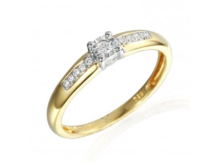 Zlatý dámský prsten Madison 3811856