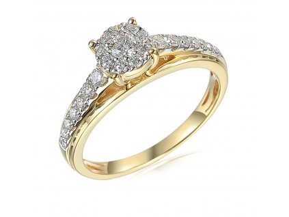 Zlatý dámský prsten Serenity 3810654