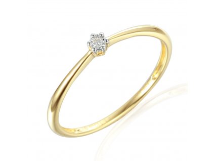Zlatý dámský prsten Emilie 3812636