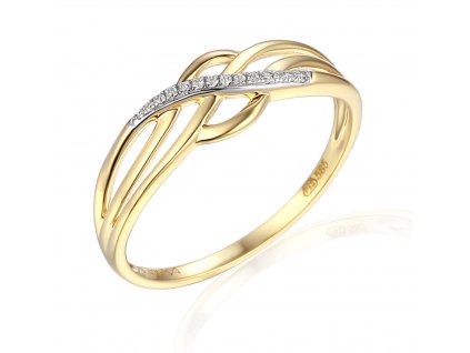 Zlatý dámský prsten Gianna 3812759