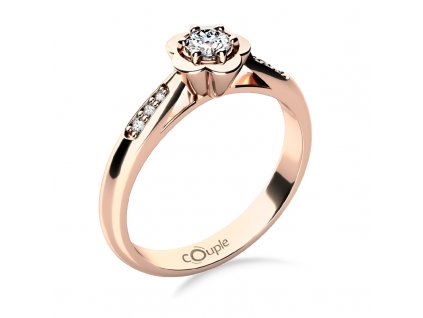 Zlatý dámský prsten Rami 6864250