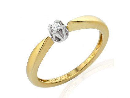 Zlatý dámský prsten Libby 3812154