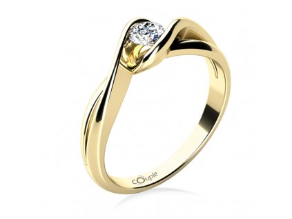 Zlatý dámský prsten Annie 6814134