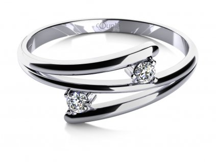 Zlatý dámský prsten Eveline 6860655