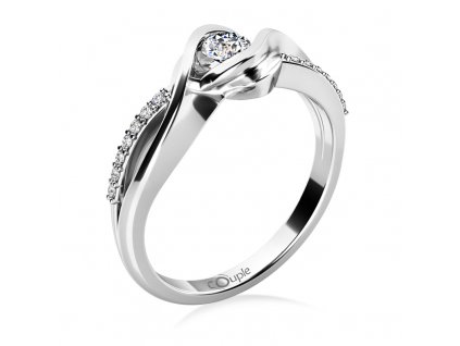 Zlatý dámský prsten Moniq 6864245
