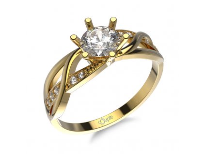 Zlatý dámský prsten Alyx 5210515