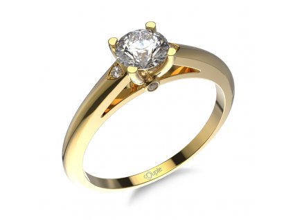 Zlatý dámský prsten Katniss 5210511