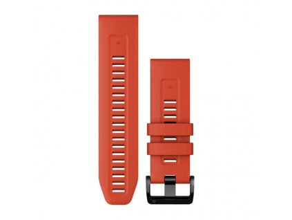 Garmin řemínek QuickFit 26 Flame Red Silicone 010-13117-04