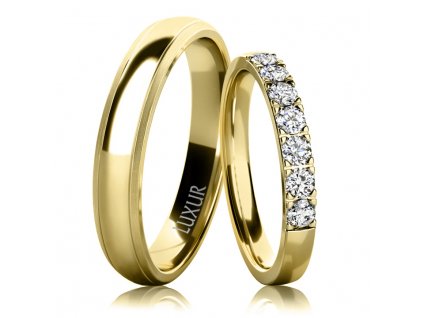 Snubní prsten Couple Dario